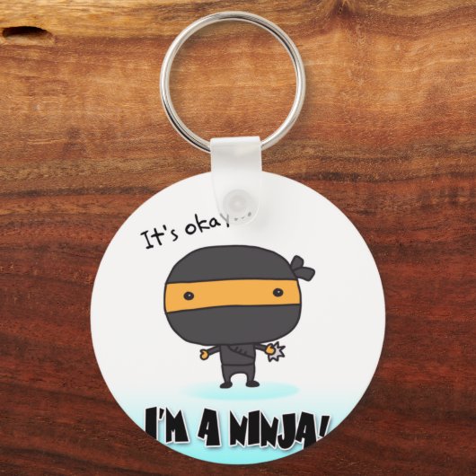 忍者 キーホルダー (正面)