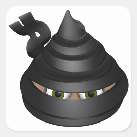 忍者 スクエアシール (正面)