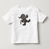 忍者 トドラーTシャツ (正面)