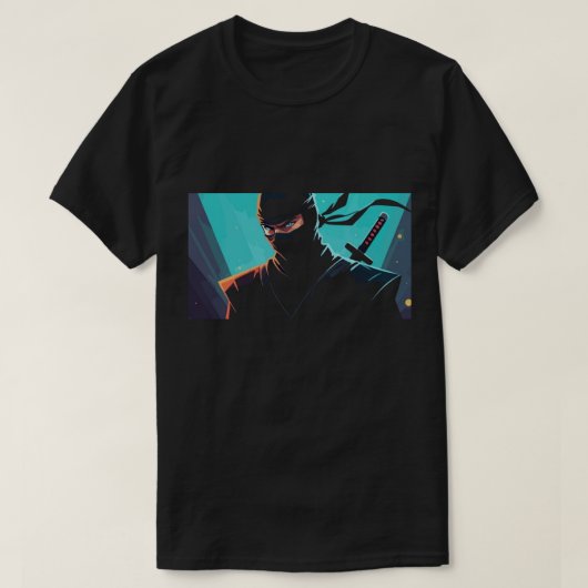 忍者 フロント&バック Tシャツ (デザイン正面)