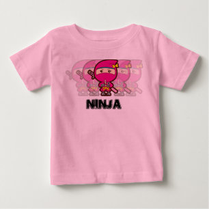 忍者 ベビーTシャツ