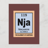 忍者 ポストカード (正面)