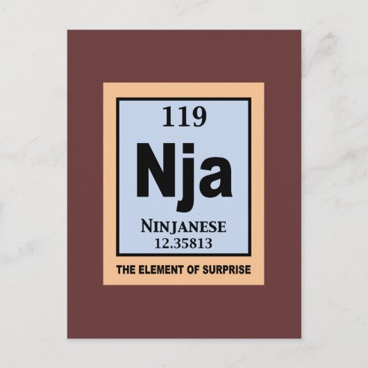 忍者 ポストカード (正面)