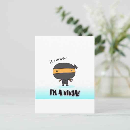 忍者 ポストカード (スタンド正面)