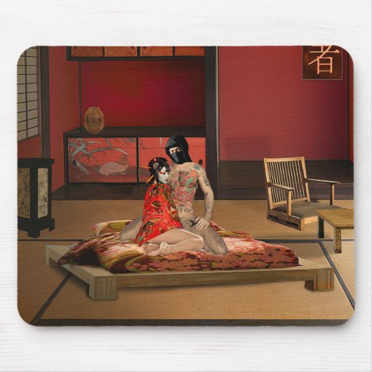 忍者 マウスパッド (正面)