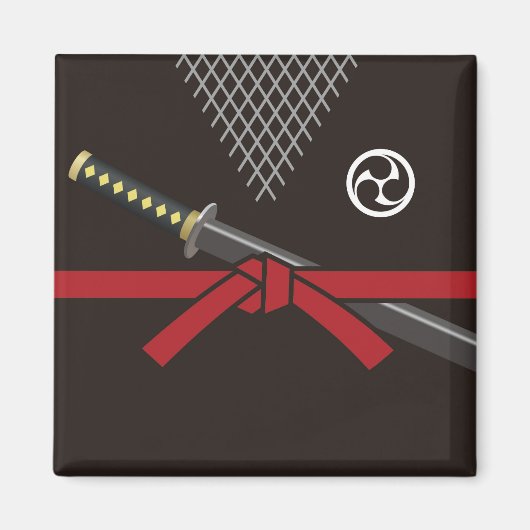 忍者 マグネット (正面)