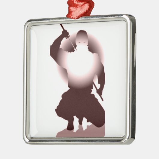 忍者 メタルオーナメント (左)