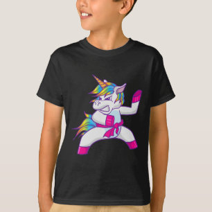 忍者 ユニコーン 空手 テコンドー カンフー 格闘技 ユニコーン Tシャツ
