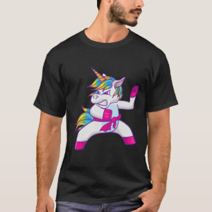忍者 ユニコーン 空手 テコンドー カンフー 格闘技 ユニコーン Tシャツ