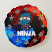 忍者 ラウンドクッション (裏面)