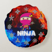 忍者 ラウンドクッション (裏面)
