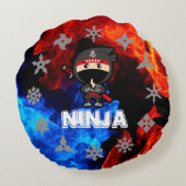 忍者 ラウンドクッション (裏面)
