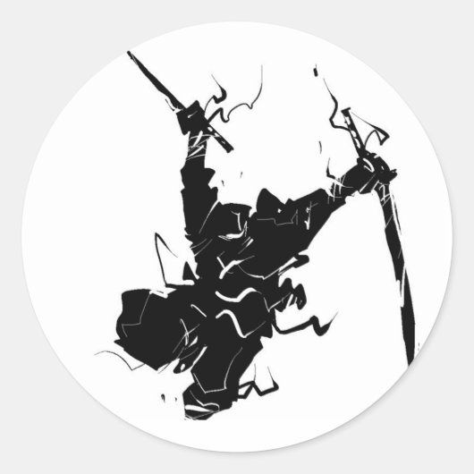 忍者 ラウンドシール (正面)