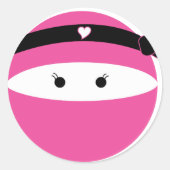 忍者 ラウンドシール (正面)