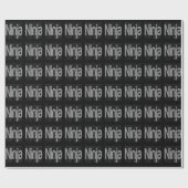 忍者 ラッピングペーパー (フラット)