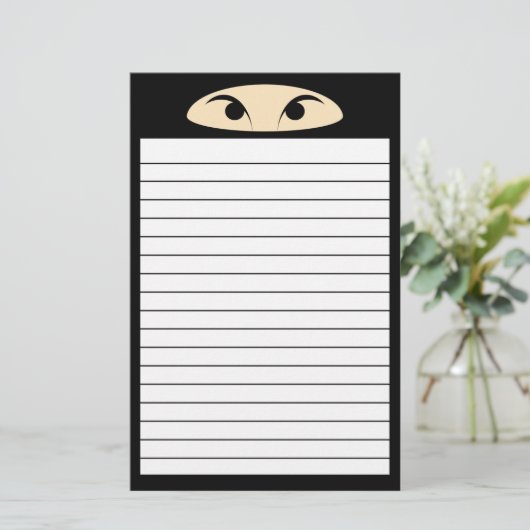 忍者 便箋 (スタンド正面)