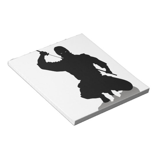 忍者（剣） ノートパッド (アングル)