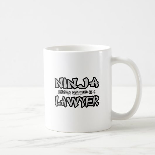 忍者...弁護士 コーヒーマグカップ (右)