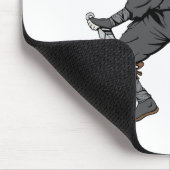 忍者～忍者2武術アーツウォリアーファンタジーアート マウスパッド (コーナー)