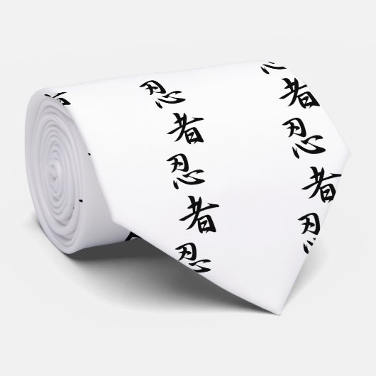忍者-忍者 ネクタイ (ロール)