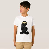 忍者(明白な) Tシャツ (正面フル)
