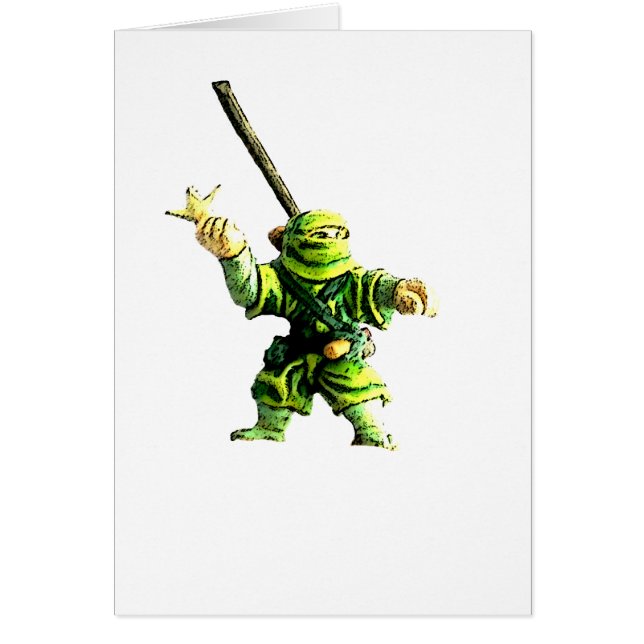 忍者（緑） (正面)