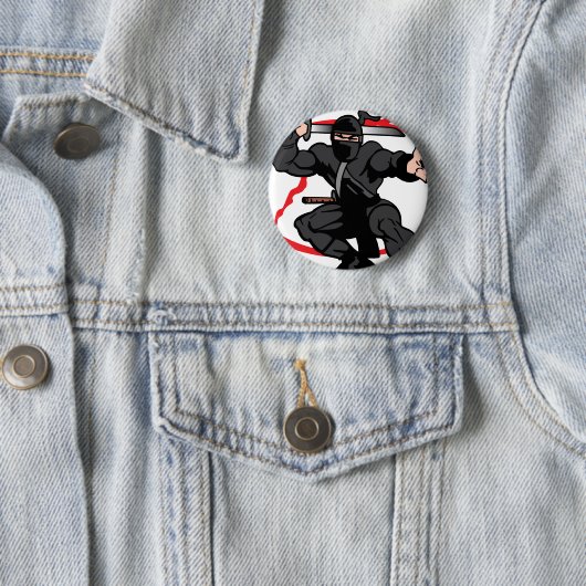 忍者 缶バッジ (インサイチュ)