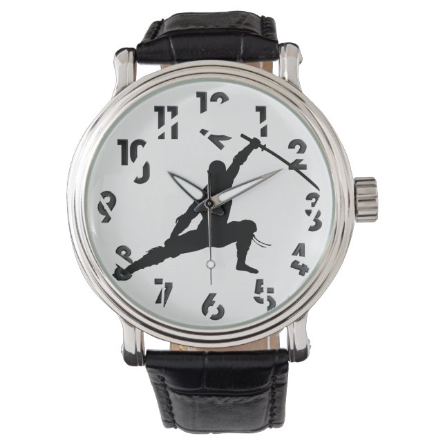 忍者 腕時計 (正面)