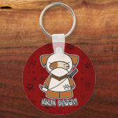 忍者!赤キーチェーン キーホルダー (正面)