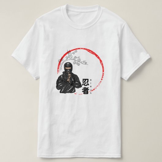忍者 Tシャツ (デザイン正面)