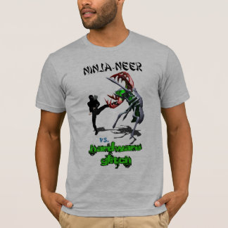 忍者neer対ハードウェア故障のTシャツ Tシャツ