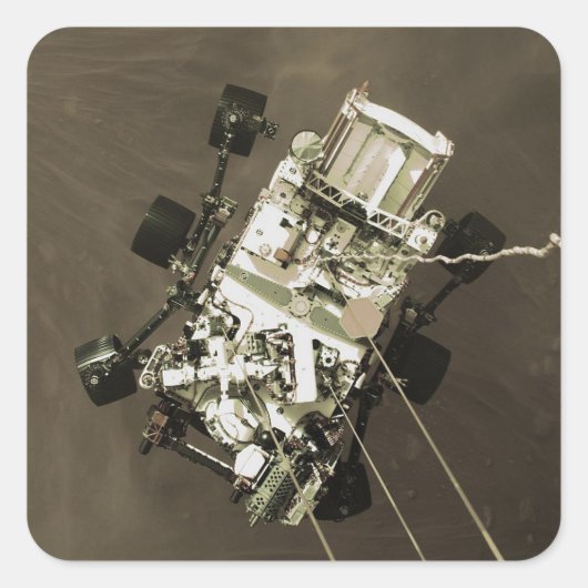 忍耐が火星 スクエアシール (正面)