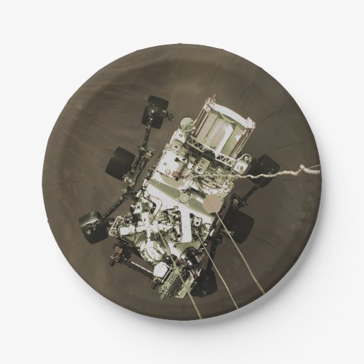 忍耐が火星 ペーパープレート (正面)