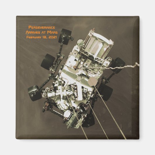 忍耐が火星 マグネット (正面)