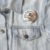 忍耐して聞こえない 缶バッジ (インサイチュ)