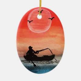 忍耐と孤独 セラミックオーナメント