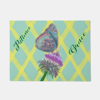 忍耐と恵み ドアマット