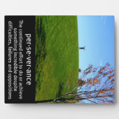 忍耐の定義写真 フォトプラーク (正面)