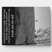 忍耐の定義 フォトプラーク (正面)