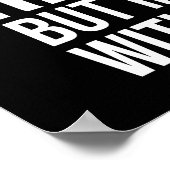 忍耐の実践 – 成功やる気を起こさせる ポスター (角)