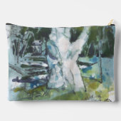 忍耐の木の絵画 / アーティスト ラリー・レリュー アクセサリーポーチ (裏面)