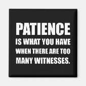 忍耐の証人 マグネット (正面)