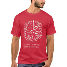 忍耐は力　サブルは強さTシャツ