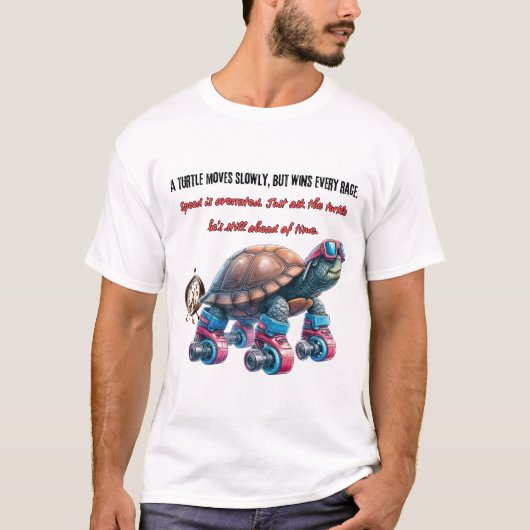 忍耐は報われる Tシャツ (正面)