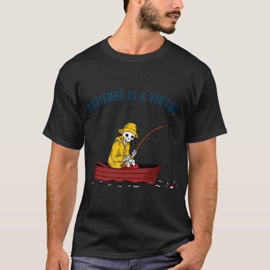 忍耐は美徳 Tシャツ (正面)