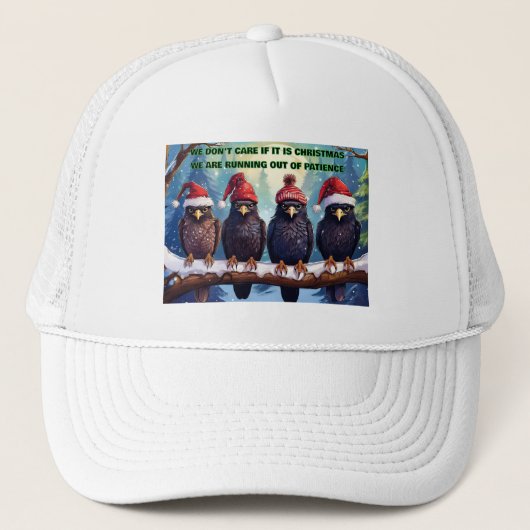 忍耐を失って手足をブーンと鳴らす キャップ (正面)