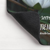 忍耐エマーソン感動的引用文ロータス マウスパッド (コーナー)