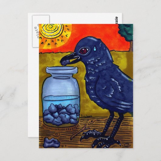 忍耐クロウ ポストカード (正面/裏面)