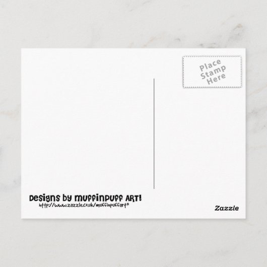 忍耐クロウ ポストカード (裏面)