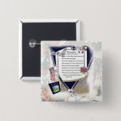 忍耐ボタン 缶バッジ (正面&裏面)